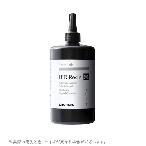 【第3位】Resin Lab（レジンラボ） LEDレジン液 500g（1gあたり37.4円）