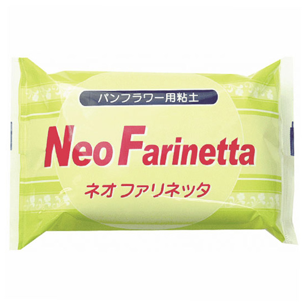 パンフラワー用粘土 『Neo Farinetta (ネオファリネッタ) 250g (125gx2)』 日清アソシエイツ